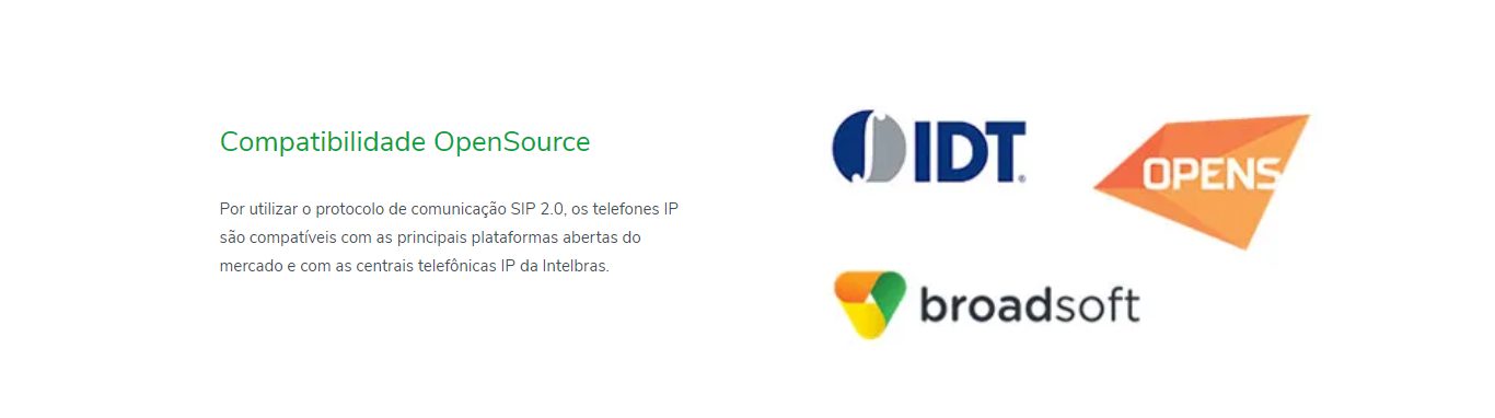 Telefone IP Intelbras TIP 125i PoE Preto